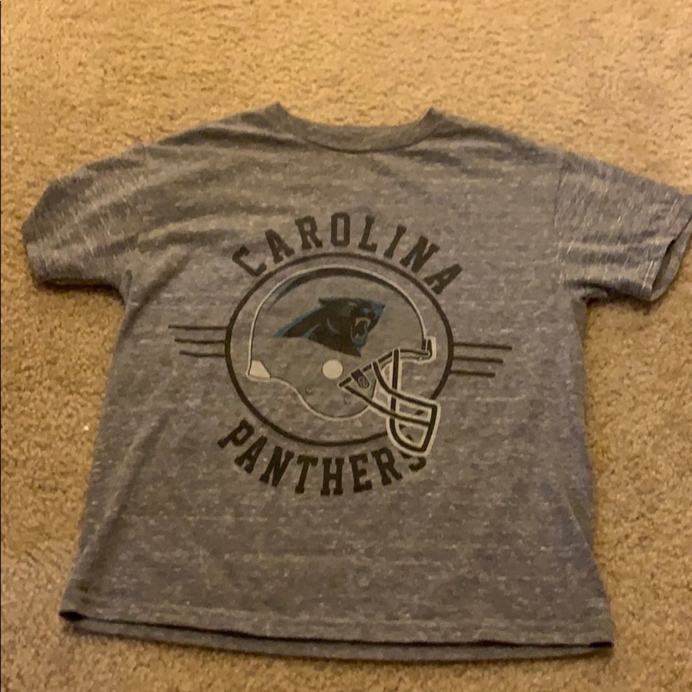 Kids Carolina panthers tee